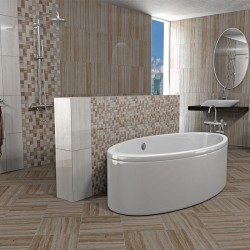 Плочки за баня тип мозайка от Ceramica Fiore (Испания)